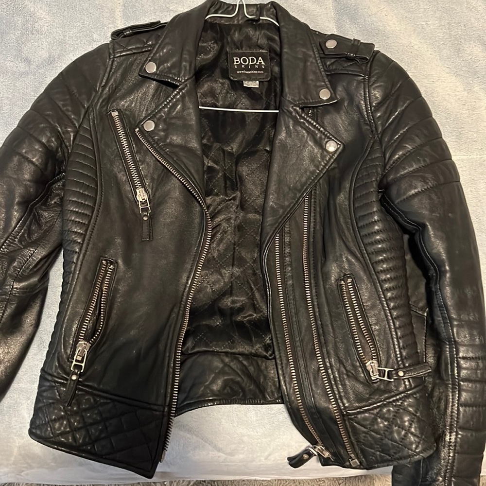 Boda Skins Kay Michaels leather jacket